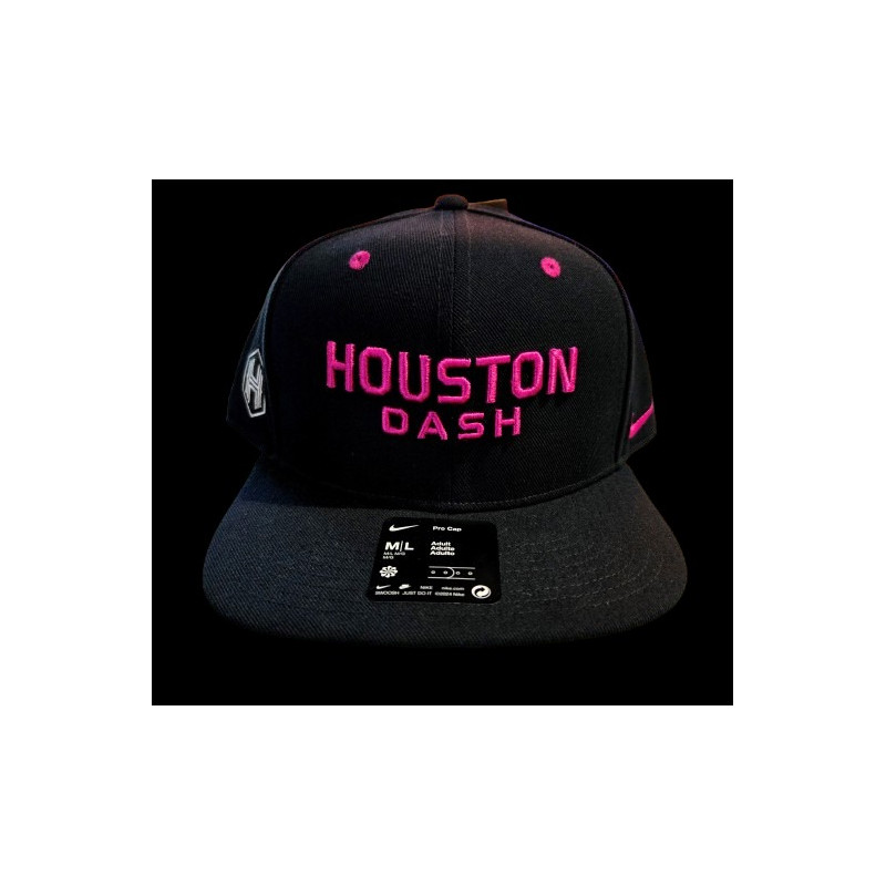 Houston Dash Wordmark Flatbill Snapback