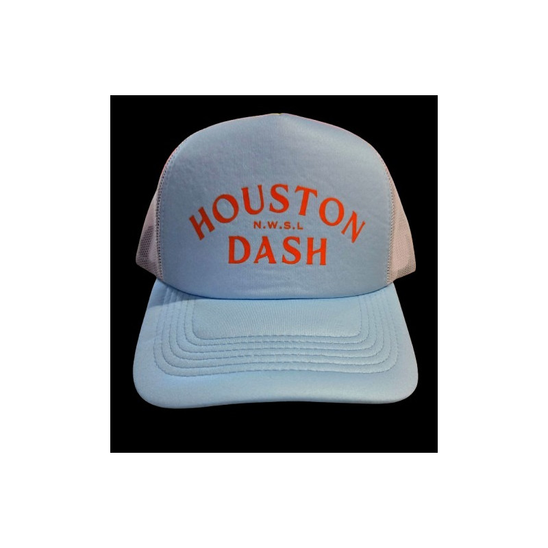 Houston Dash Light Blue Trucker Snapback