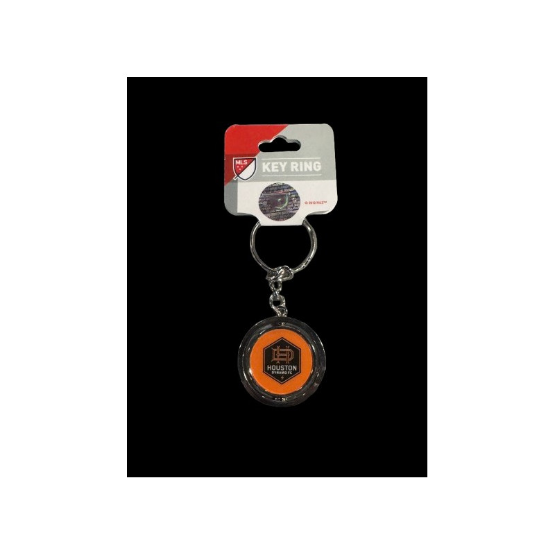 Houston Dynamo Spinner Keyring