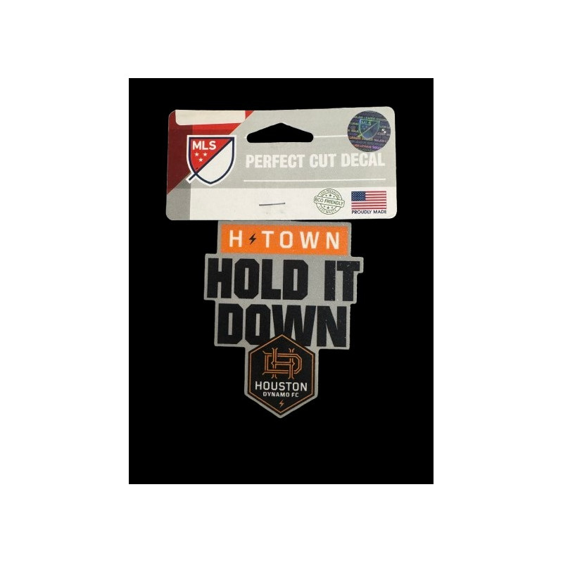 Houston Dynamo 4x4 PC Slogan Decal