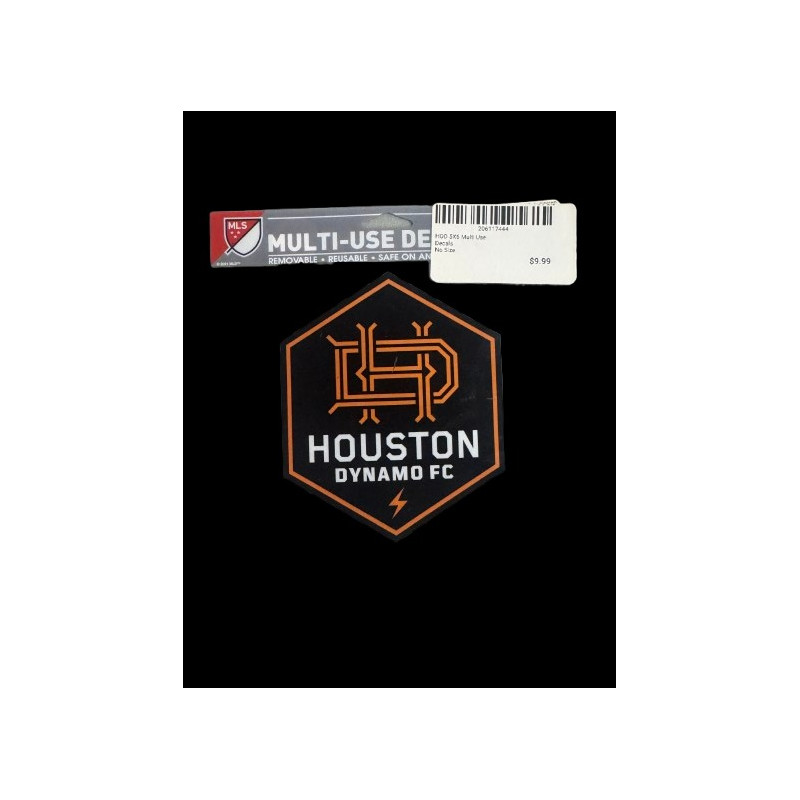 Houston Dynamo 5X6 Multi Use Decals