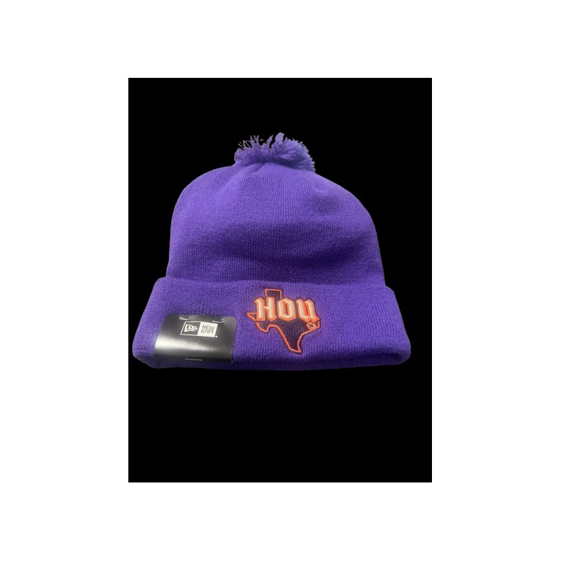 Houston Dynamo Purple Kit Hook Cuffed Beanie