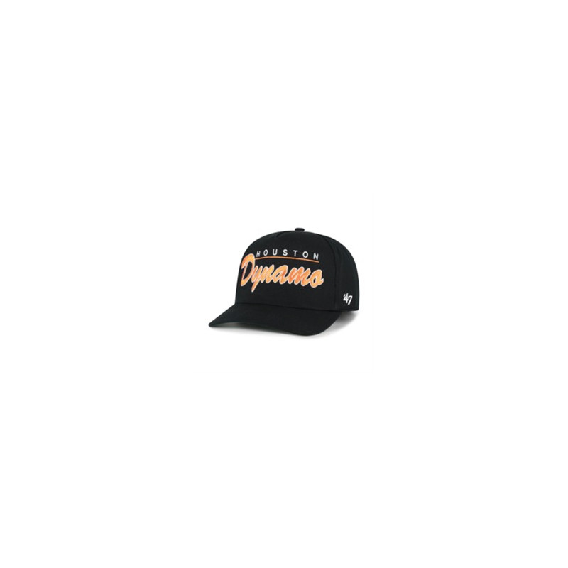 Houston Dynamo Black Brushmark 47 Hit Snapback