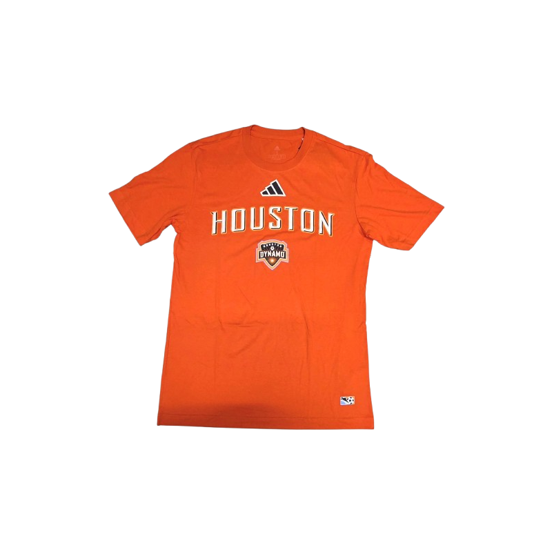 Houston Dynamo Archive Kit Hook Tee Orange